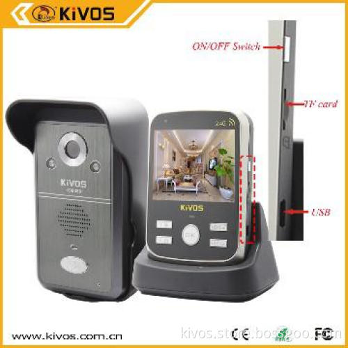 KIVOS KDB300 Intercom Video Door Phone Memory For Villa/House
